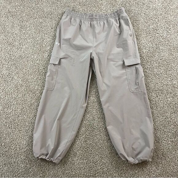 Under Armour Unstoppable Woven Sheen  Parachute cargo pants women's XL - Picture 3 of 10